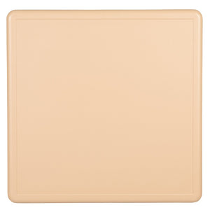 English Elm Emmy Adjustable Activity Table Set with 2 Contoured Chairs - Perfect for Playrooms & Classrooms Natural 24" Square YU-YCX-0023-2-SQR-TBL-NAT-R-GG