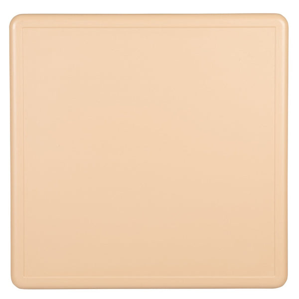 English Elm Emmy Adjustable Activity Table Set with 2 Contoured Chairs - Perfect for Playrooms & Classrooms Natural 24" Square YU-YCX-0023-2-SQR-TBL-NAT-R-GG