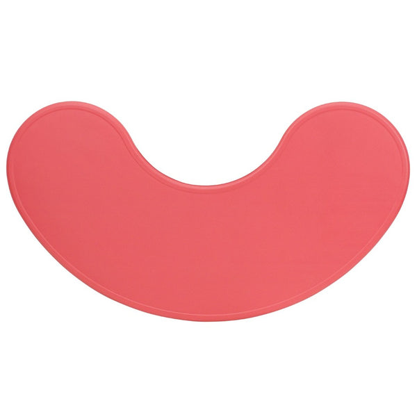 English Elm Wren Height Adjustable Half-Moon Activity Table for Kids - Ideal for Classrooms and Playrooms Red 35"W x 65"L Half-Moon YU-YCX-004-2-MOON-TBL-RED-GG