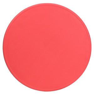 English Elm Wren Height Adjustable Activity Table for Kids - Durable, Round Design for Playrooms & Classrooms Red 45" Round YU-YCX-005-2-ROUND-TBL-RED-GG