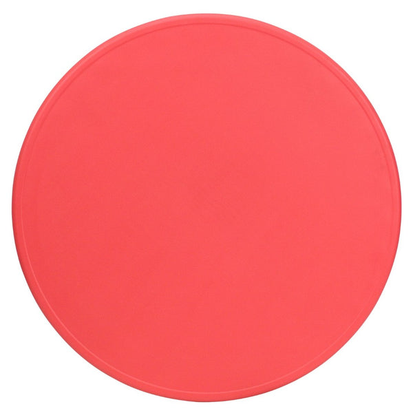 English Elm Wren Height Adjustable Activity Table for Kids - Durable, Round Design for Playrooms & Classrooms Red 45" Round YU-YCX-005-2-ROUND-TBL-RED-GG