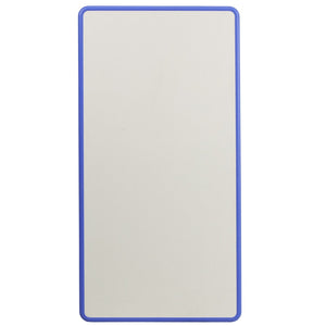 English Elm Wren Adjustable Height Kids Activity Table - Durable, Safe, Easy-Clean Design for Classrooms & Playrooms Blue 23.625"W x 47.25"L YU-YCY-060-RECT-TBL-BLUE-GG