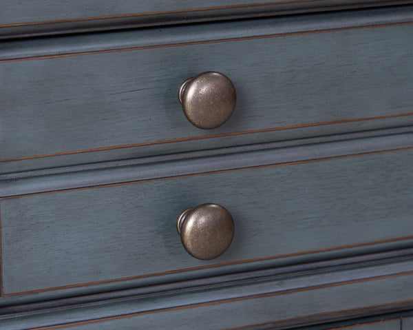 Legends Furniture Bridgevine Home Americana Server, No Assembly Required, Corduroy Blue Finish Blue  Zamr-8200