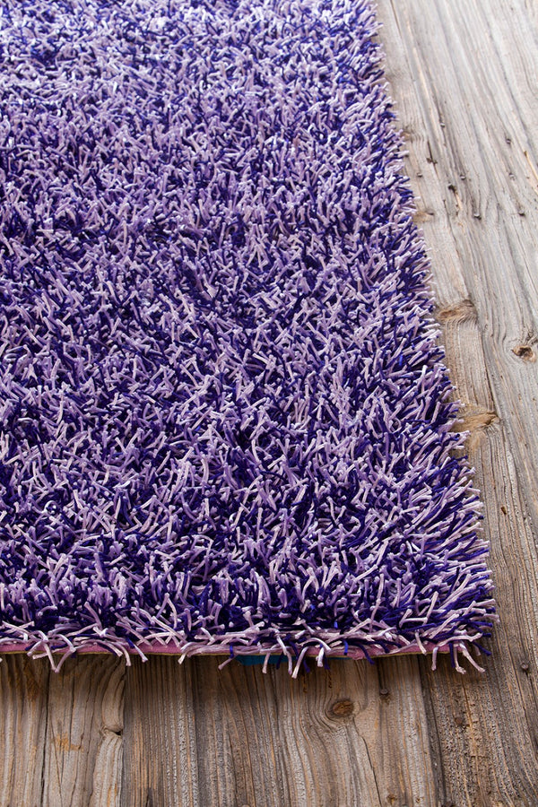 Chandra Rugs Hand-woven Contemporary Rug - Luxurious Polyester Craftsmanship For Stylish And Cozy Interiors Purple,Lavendar Polyester Zar14500-46