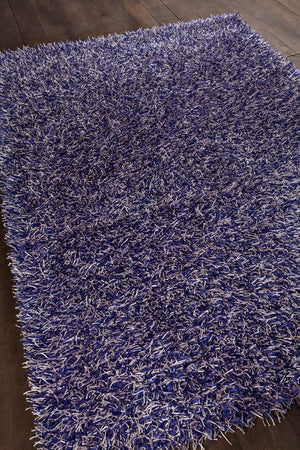 Chandra Rugs Hand-woven Contemporary Rug - Luxurious Polyester Craftsmanship For Stylish And Cozy Interiors Purple,Lavendar Polyester Zar14500-46