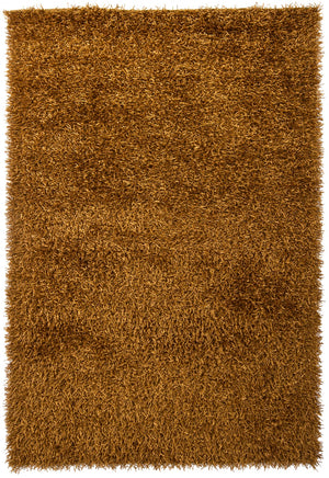 Chandra Rugs Hand-woven Contemporary Rug - Elevate Your Space With Unique Texture, Warmth & Versatile Style! Gold Polyester Zar14505-46
