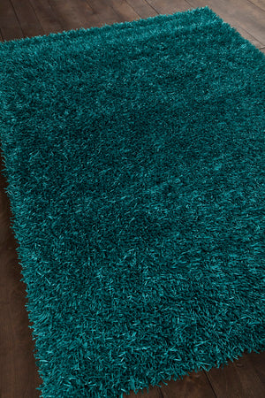 Chandra Rugs Hand-woven Contemporary Rug - Luxurious, Durable & Stylish Addition To Elevate Your Home Décor Blue Polyester Zar14507-46