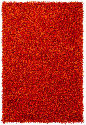 Chandra Rugs Hand-woven Contemporary Rug – Luxurious, Durable & Easy-to-maintain Textile Art For Stylish Spaces Red,Orange Polyester Zar14510-46