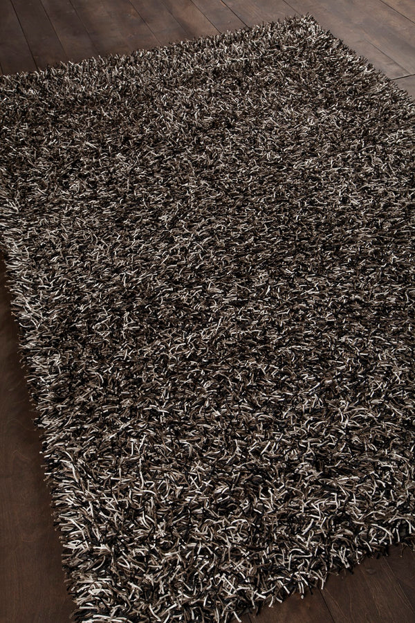 Chandra Rugs Hand-woven Contemporary Rug - Elevate Your Space With Artistry, Comfort & Unique Texture For Style Black,Cream,Olive Polyester Zar14513-46