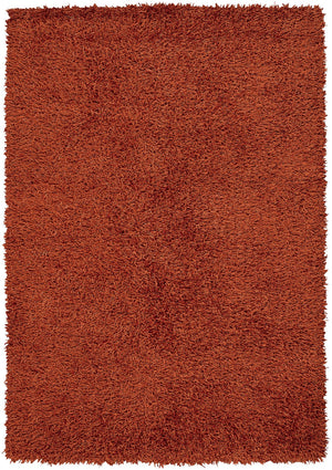 Chandra Rugs Hand-woven Contemporary Rug - Exquisite 100% Premium Polyester For Style, Comfort, And Unique Artistry Rust Polyester Zar14524-46