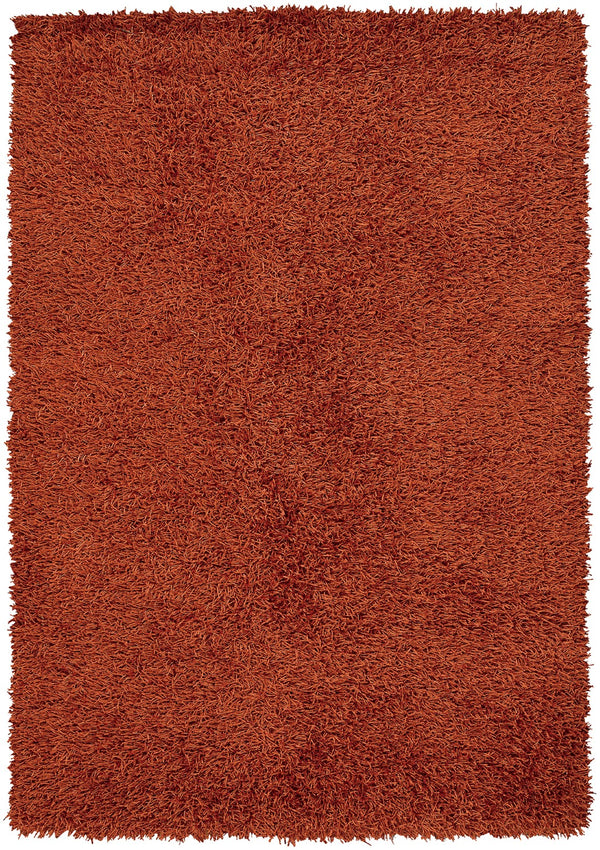 Chandra Rugs Hand-woven Contemporary Rug - Exquisite 100% Premium Polyester For Style, Comfort, And Unique Artistry Rust Polyester Zar14524-46