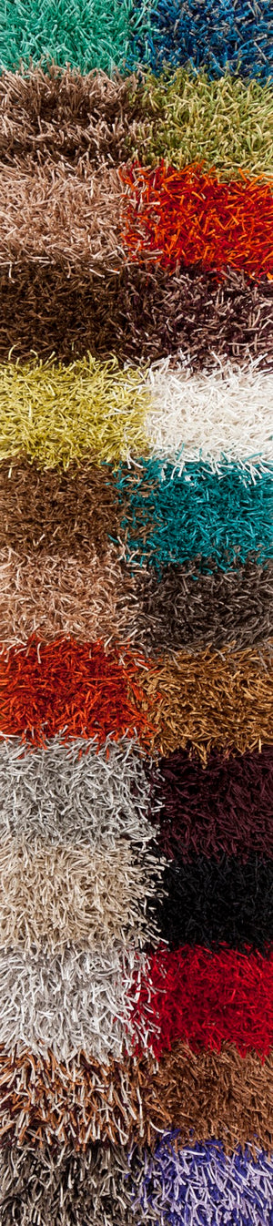 Chandra Rugs Hand-woven Contemporary Rug - Exquisite 100% Premium Polyester For Style, Comfort, And Unique Artistry Rust Polyester Zar14524-46