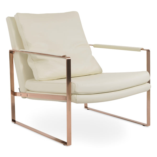 Soho Concept Zara Armchair Gold - Luxurious Boucle Fabric, Genuine Leather, 10-year Guarantee, Glamorous Design Gold,White  Soho-concept-dining-chair-12629