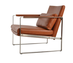 Soho Concept Zara Small Armchair - Premium Camira Yoredale Boucle & Leather, 10-year Guarantee, Stylish Comfort Amber  Soho-concept-dining-chair-13352