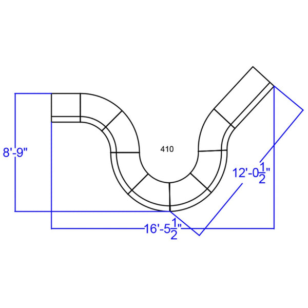 English Elm HERCULES Alon Series LeatherSoft Reception Set - 9-Piece Modular Seating for Modern Offices Melrose White ZB-803-410-SET-WH-GG