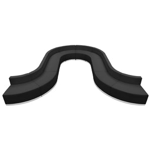 English Elm HERCULES Alon Series Reception Seating Configuration, 10-Piece Set for Professional Comfort & Style Black ZB-803-450-SET-BK-GG