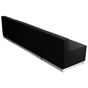 English Elm HERCULES Alon Series Reception Set - Modern 3-Piece Configuration for Stylish Office Spaces Black ZB-803-680-SET-BK-GG