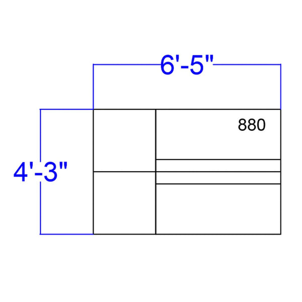English Elm HERCULES Alon Series 4-Piece Reception Set for Modern Offices - Stylish, Modular & Comfortable Design Black ZB-803-880-SET-BK-GG