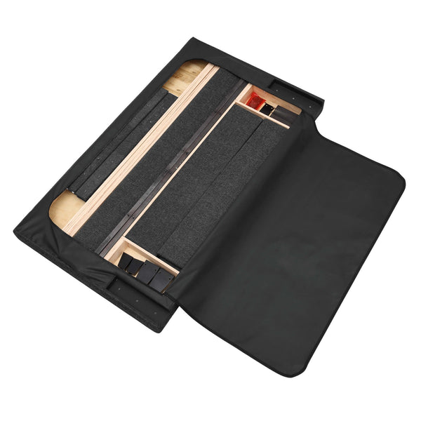 Legends Furniture Bridgevine Home Queen Size Navy Blue Denim Squares Upholstered Platform Bed Endurance Denim, Blue  Zbrd-7000qn