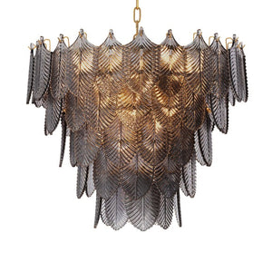 Clara Chandelier Grey, Gold ZD5187-10BR-PSG Zentique