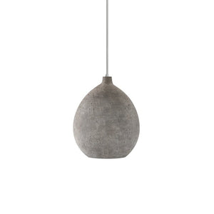 Teardrop Grey Pendant Grey ZD5242-S1G Zentique
