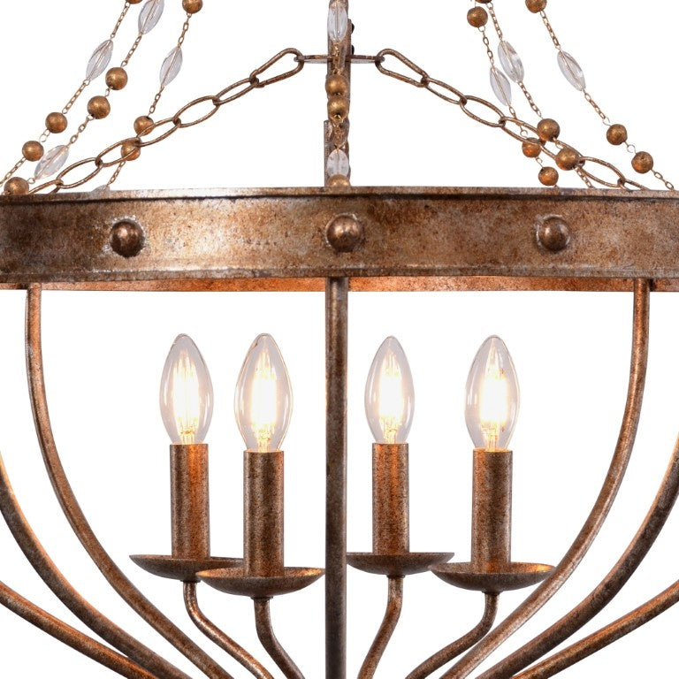 Zentique Beaded Chandelier - Thumbnail 2