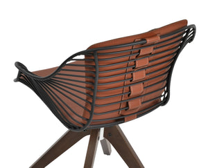 Soho Concept Zebra Armchair Dining Chair With Durable Steel Frame & Removable Seat Pad – 5-year Guarantee! Ash,Black  Soho-concept-dining-chair-06325