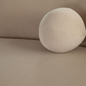 Diamond Sofa Zelda 2pc Curved Modular Armless Chaise Set In Light Camel Velvet With Chic Accent Pillows - Stylish Comfort Camel Fabric Zelda2pclcrclca