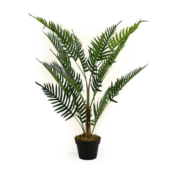 Zentique Faux Plant Accent - Elevate Your Space With Lush Greenery And Effortless Style, No Maintenance Needed! Green,Black Wood,Plastic,Cloth Zen-180503-16