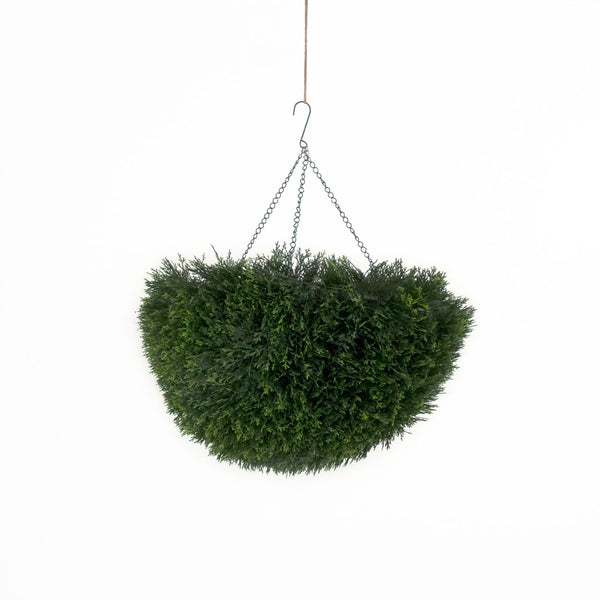 Zentique Faux Hanging Plant - Lifelike Greenery For Your Home Decor | Low-maintenance Chic Accent Piece Green Plastic,Metal Zen-180503-32