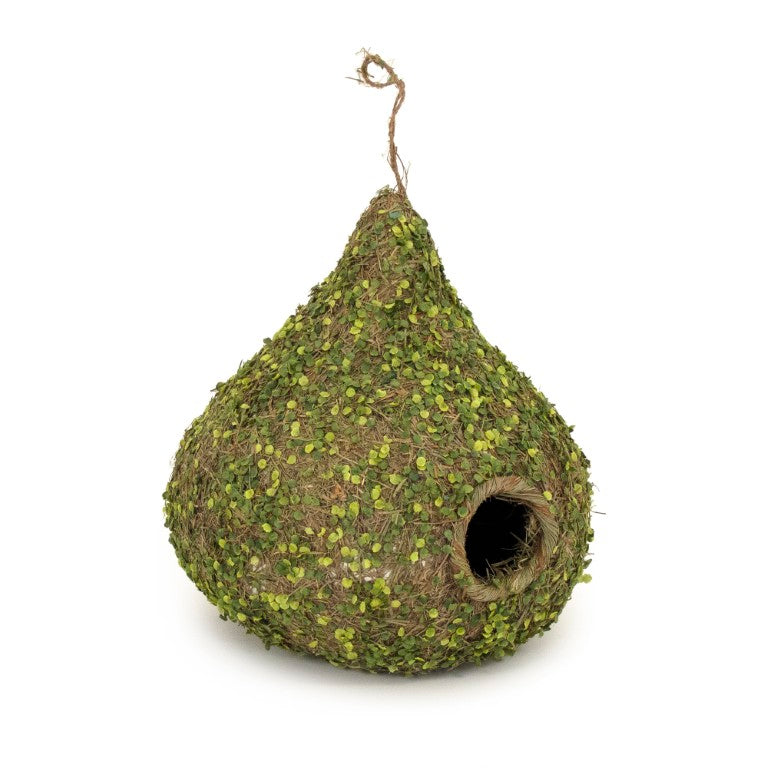 Zentique Faux realistic bird nest decor 11" round — durable plastic & cloth lifelike texture for tablescapes, crafts ZEN-9165-180503-8