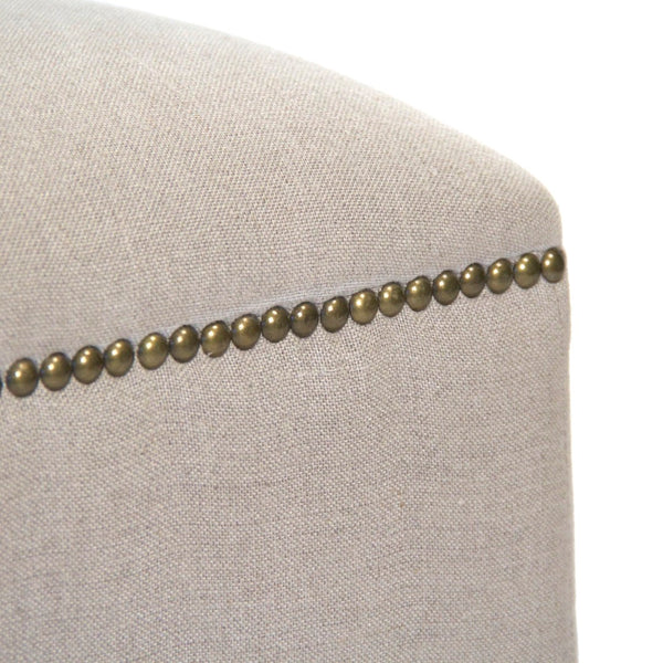 Willem Cubic Stool Natural Linen ZEN07 A003 Zentique