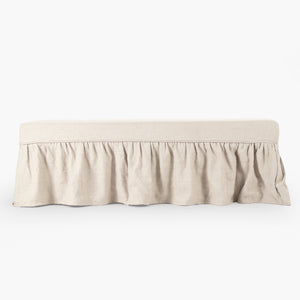 Elena Bench Oak, Linen/Cotton ZEN103 Zentique