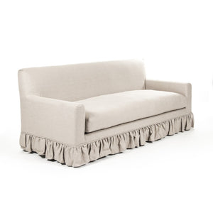 Zentique Liam Sofa with Solid Oak Frame and Breathable Linen Upholstery — Modern Comfort, Scandinavian Style192 ZEN104-3