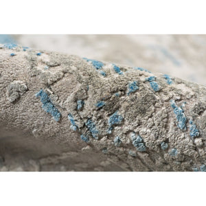 Amer Rugs Zenith Hand-knotted Abstract Design Area Rug – Luxurious New Zealand Wool & Silk For Timeless Elegance Water Spray Wool, Silk Zen110810