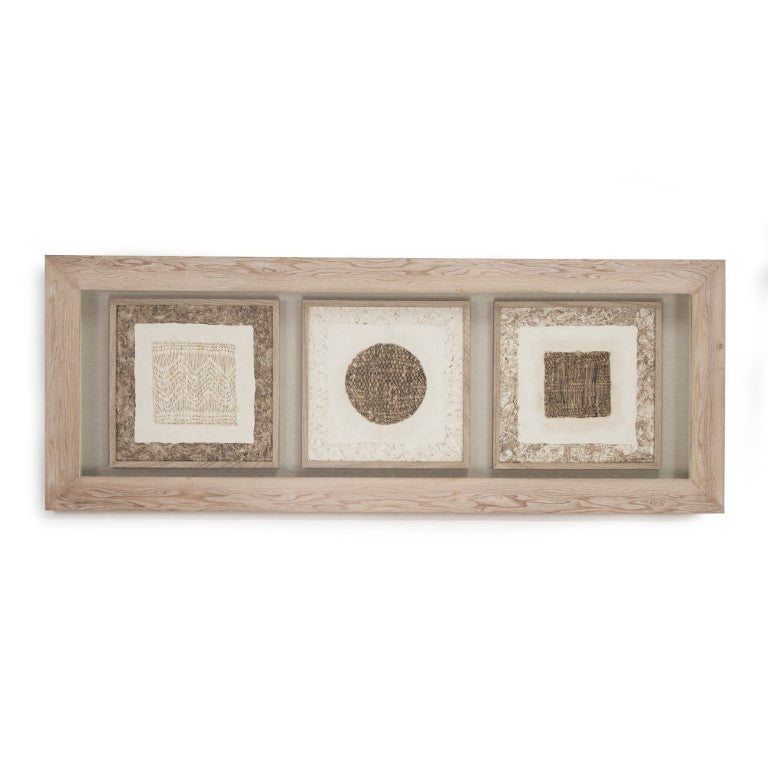 Zentique Abstract Paper Framed Art