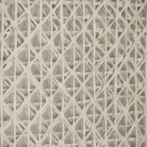 Abstract Paper Framed Art Off-White Paper in White Frame ZEN22165D Zentique