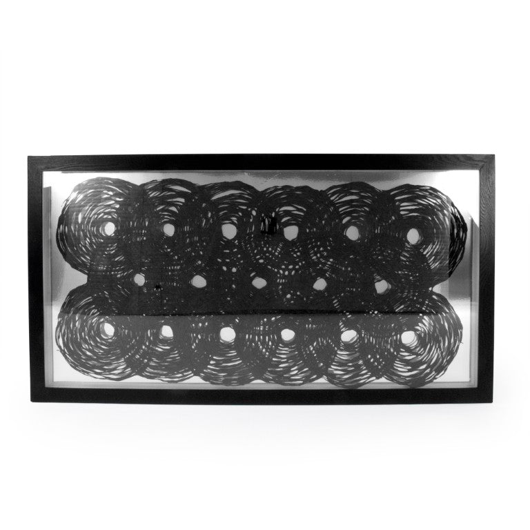 Zentique Abstract Layered Paper Framed Art - Thumbnail 2