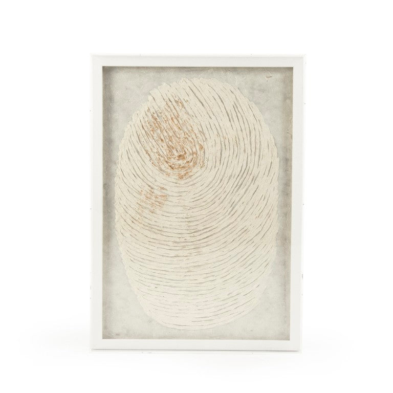 Zentique Abstract Pine Framed Paper Art – Minimal Monochrome Wall Decor with Glass, Ready-to-Hang 19.75x27.75" ZEN30447BY