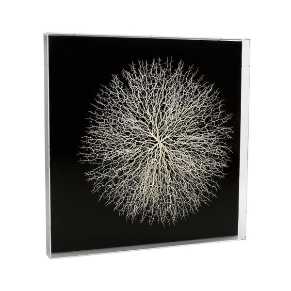 Zentique Abstract Acrylic Branch Wall Art — Layered MDF Depth, Modern Organic Accent for Minimalist Homes White Background, Black Background ZEN35778