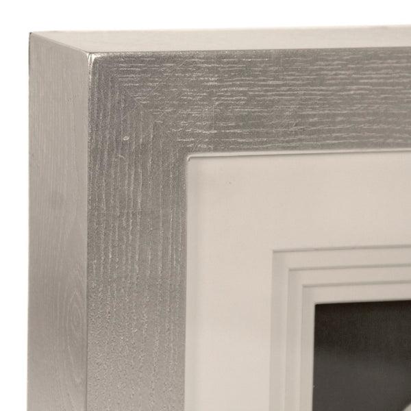 Zentique Flower Ceramic Wall Art with 3D Floral Motif, Glass Accents & MDF Backing for Elegant Accent Decor ZEN37095C