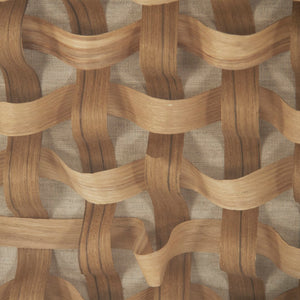 Abstract Paper Wall Art Neutral Art, Natural Linen ZEN38902 Zentique