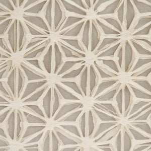 Zentique Abstract Hand-Assembled Paper Art Encased in Clear Acrylic on MDF Backing for Modern Spaces, Ready-to-Hang Décor ZEN39266