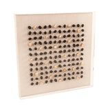 Gold/Black Stone Acrylic Framed Wall Art Black, Gold, Natural ZEN45861 Zentique