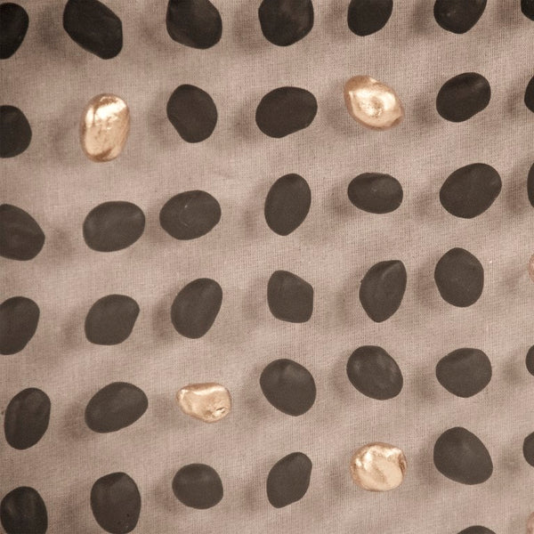 Zentique Gold/Black Stone acrylic framed wall art — Dramatic gold and black linen texture, modern focal piece (31.5") ZEN45861