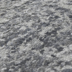 Amer Rugs Zenith Hand-knotted Abstract Design Area Rug – Luxurious New Zealand Wool & Silk For Timeless Elegance Gray Wool, Silk Zen860912