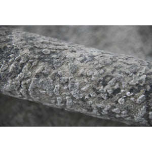 Amer Rugs Zenith Hand-knotted Abstract Design Area Rug – Luxurious New Zealand Wool & Silk For Timeless Elegance Gray Wool, Silk Zen860912