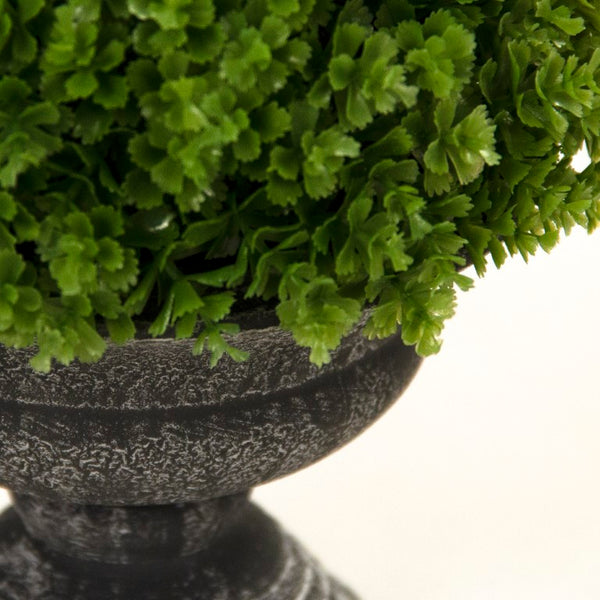 Zentique Faux lifelike potted plant for desks, shelves & bathrooms — low-maintenance décor, 8.5x11.5 in compact display ZENC-1