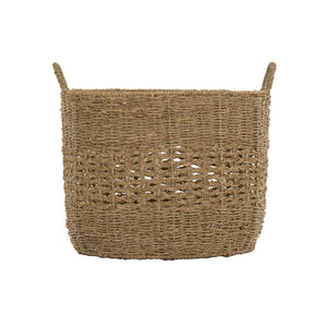 Woven Metal Basket Brown ZENGN-B24 L Zentique