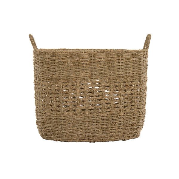 Woven Metal Basket Brown ZENGN-B24 L Zentique